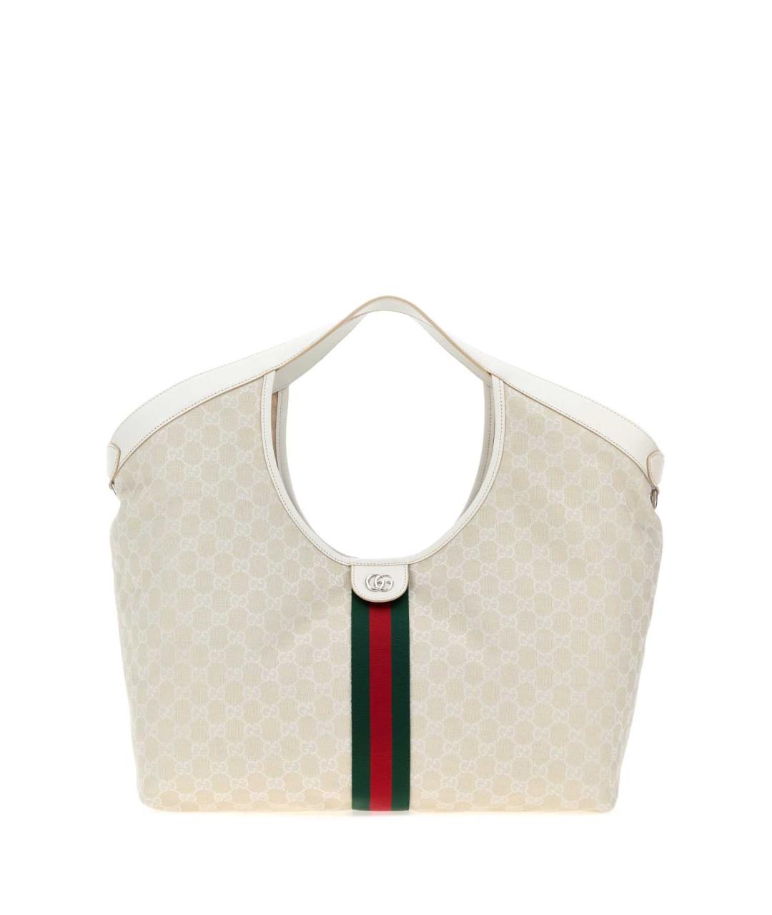 GUCCI Белая сумка тоут, фото 1