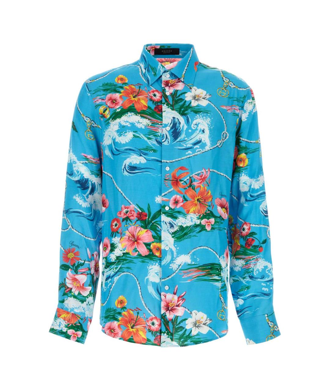 GUCCI Мульти кэжуал рубашка, фото 1