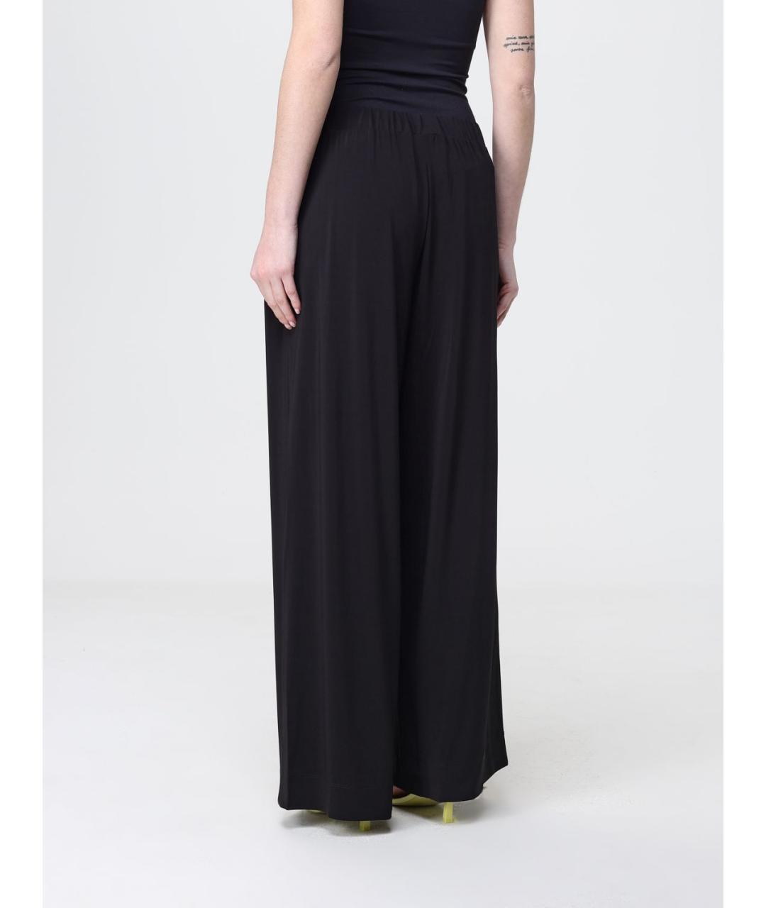 MAX MARA Черные прямые брюки, фото 2
