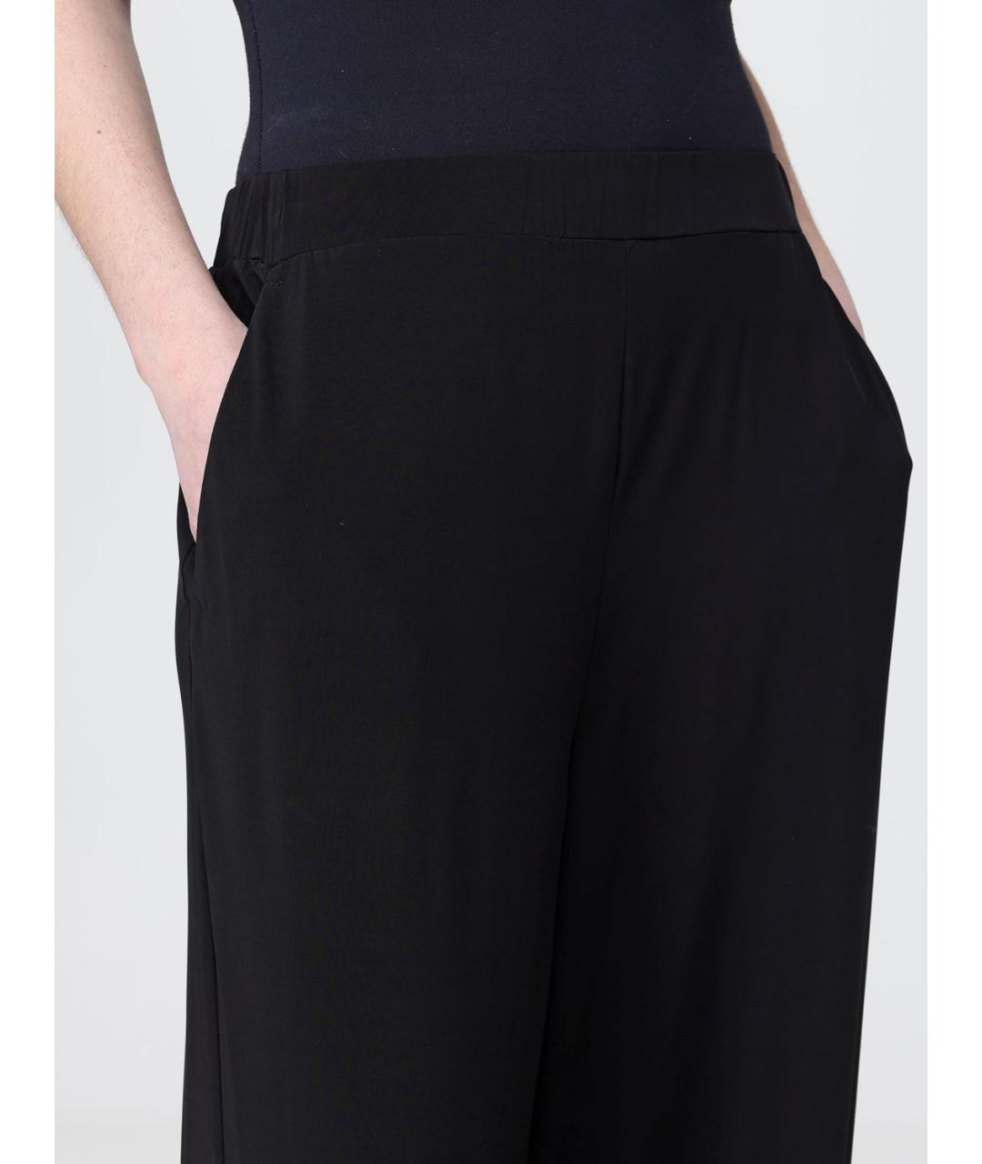 MAX MARA Черные прямые брюки, фото 3