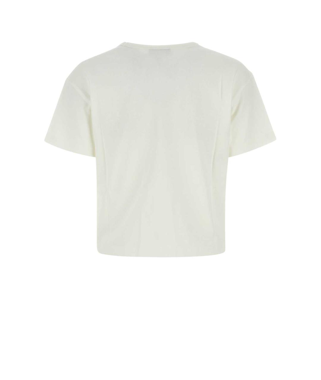 A.P.C. Белая хлопковая футболка, фото 2
