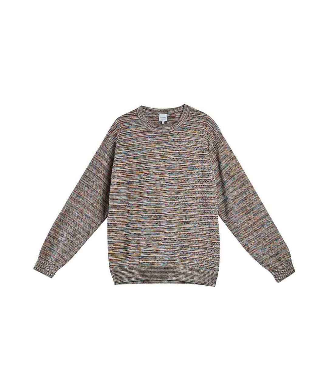 PAUL SMITH Мульти хлопковый джемпер / свитер, фото 1