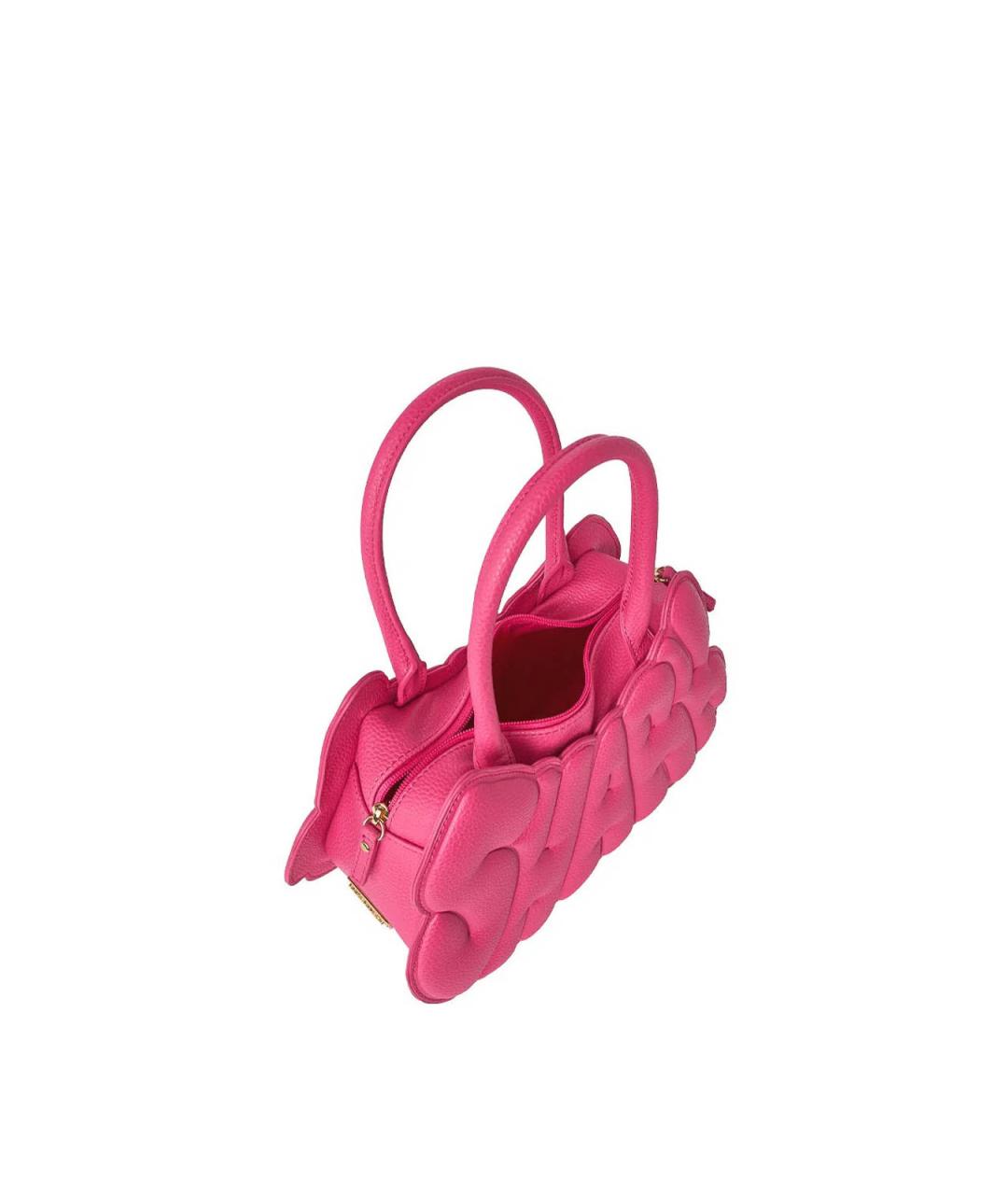 SPRAYGROUND Розовая сумка тоут из искусственной кожи, фото 4