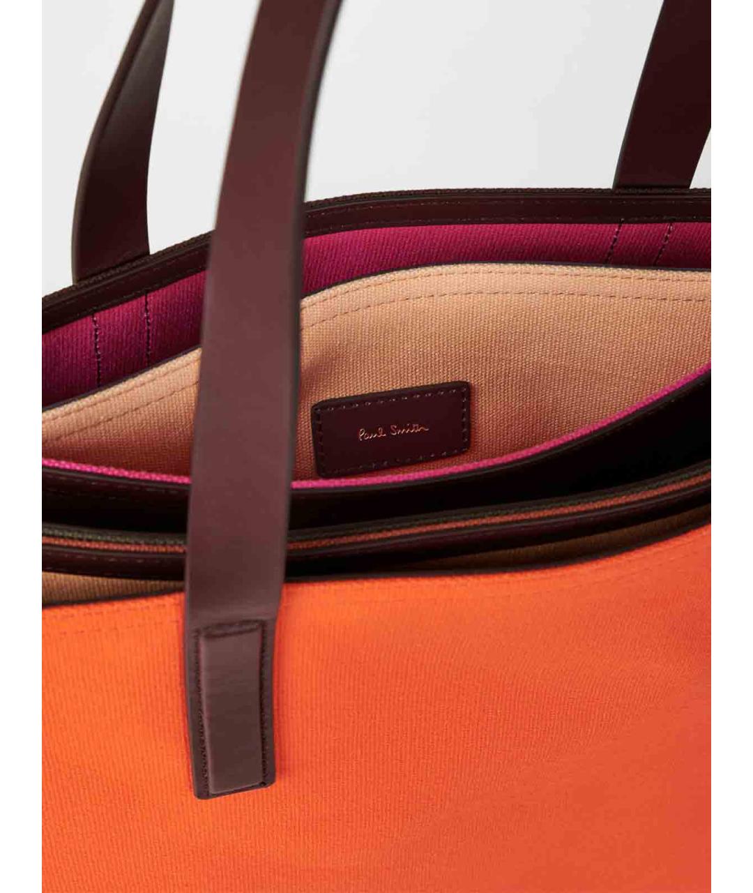 PAUL SMITH Мульти хлопковая сумка тоут, фото 4