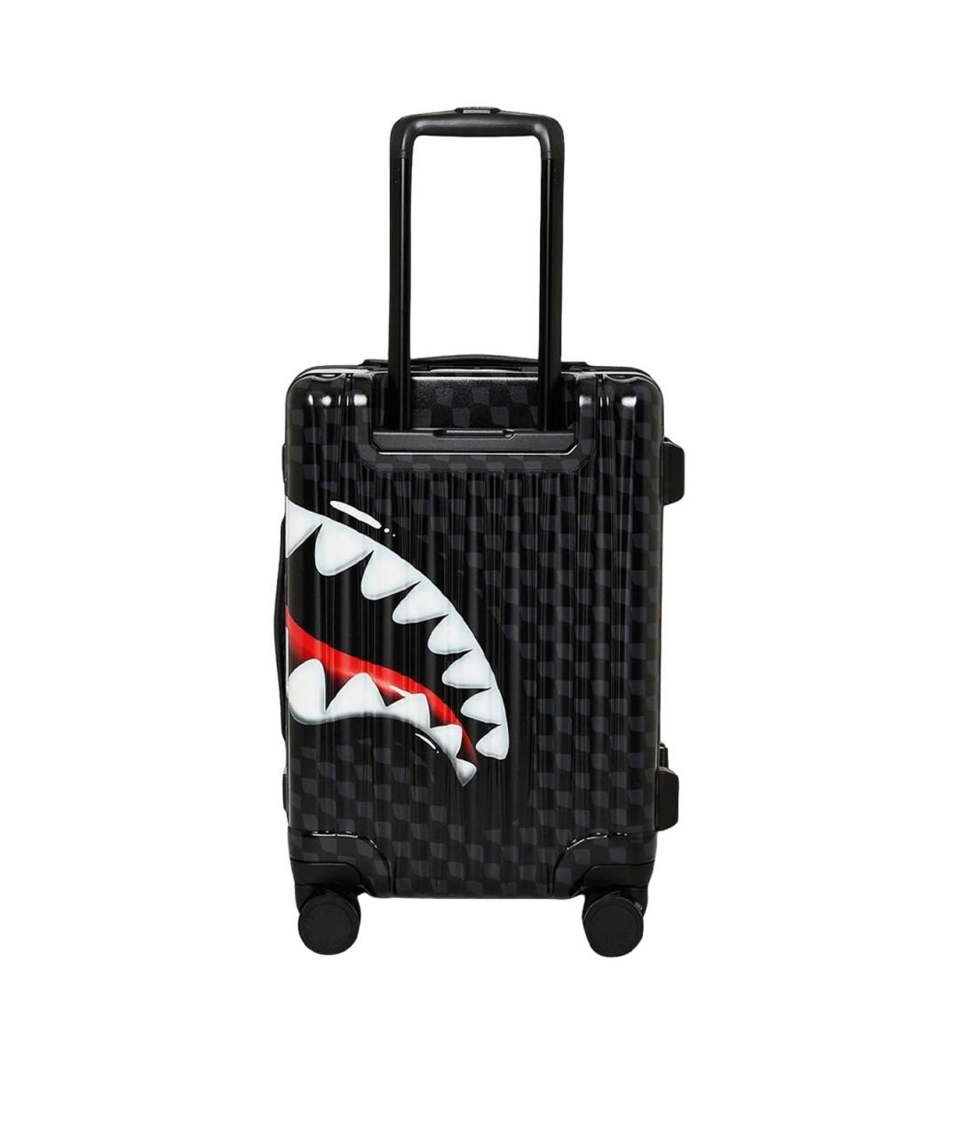 SPRAYGROUND Черный чемодан, фото 3