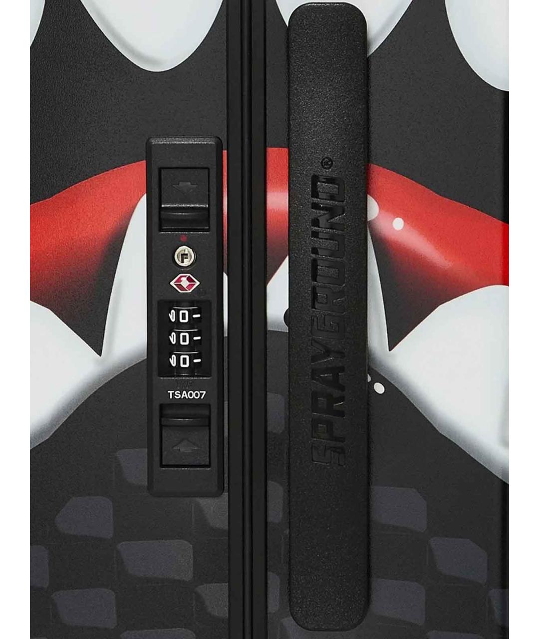 SPRAYGROUND Черный чемодан, фото 4