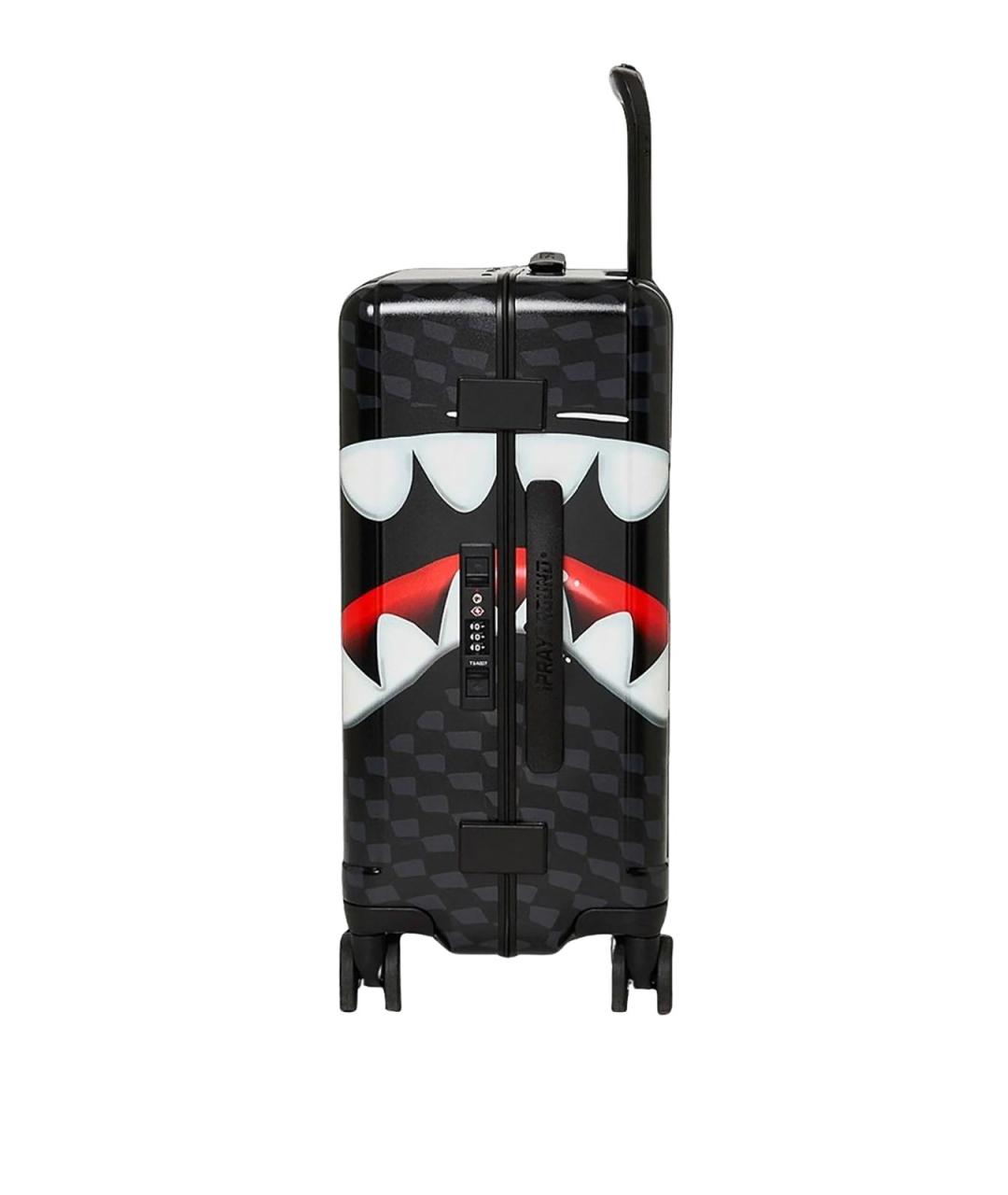 SPRAYGROUND Черный чемодан, фото 2