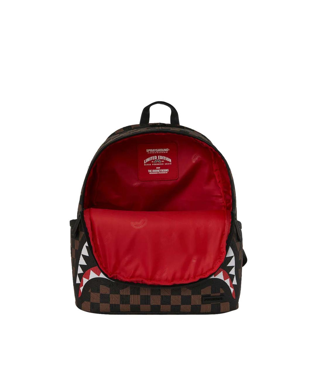 SPRAYGROUND Коричневый синтетический рюкзак, фото 4