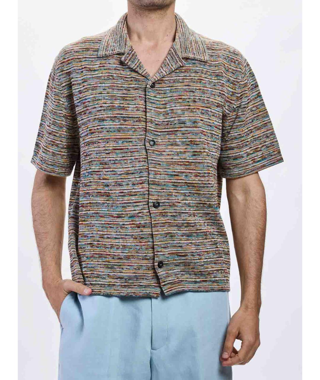 PAUL SMITH Мульти хлопковая кэжуал рубашка, фото 6