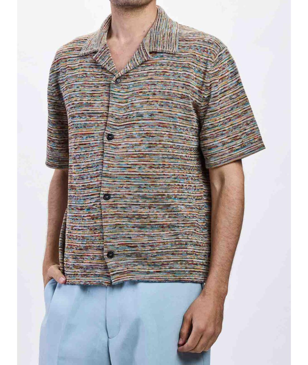 PAUL SMITH Мульти хлопковая кэжуал рубашка, фото 5