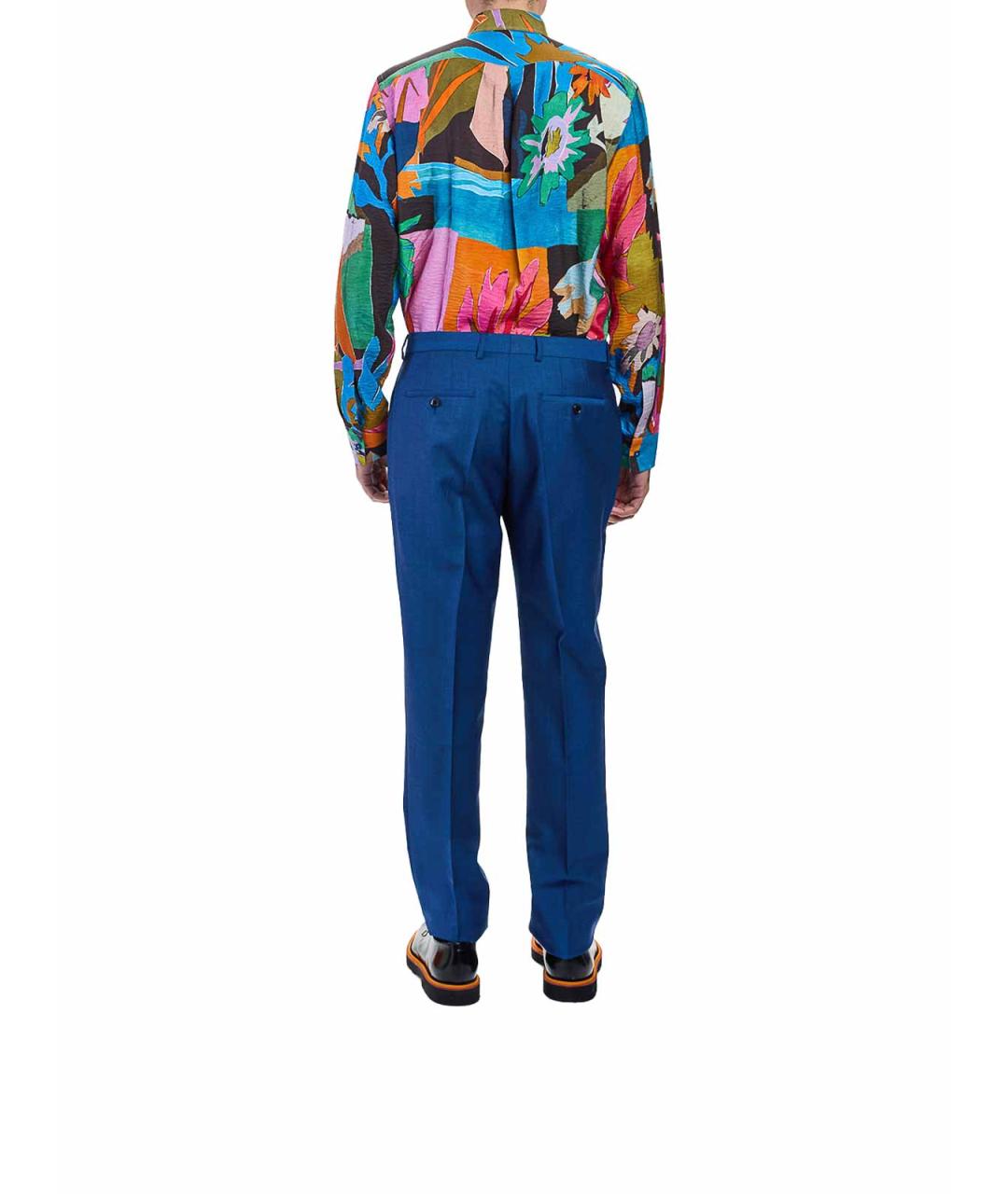PAUL SMITH Синий классический костюм, фото 6
