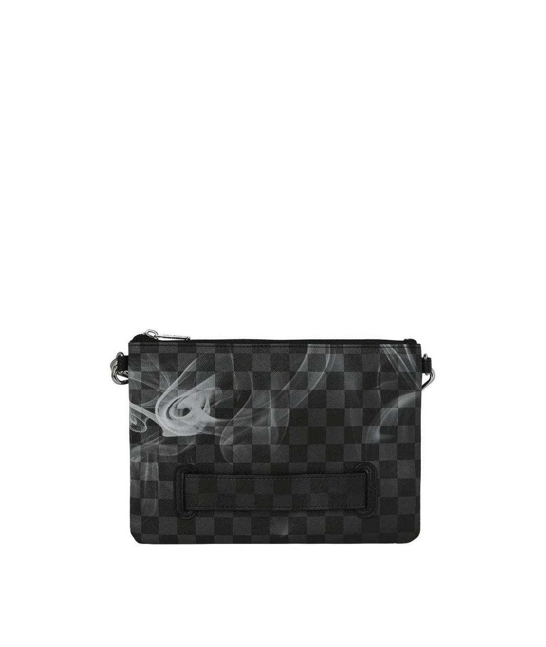 SPRAYGROUND Серая сумка на плечо из искусственной кожи, фото 4