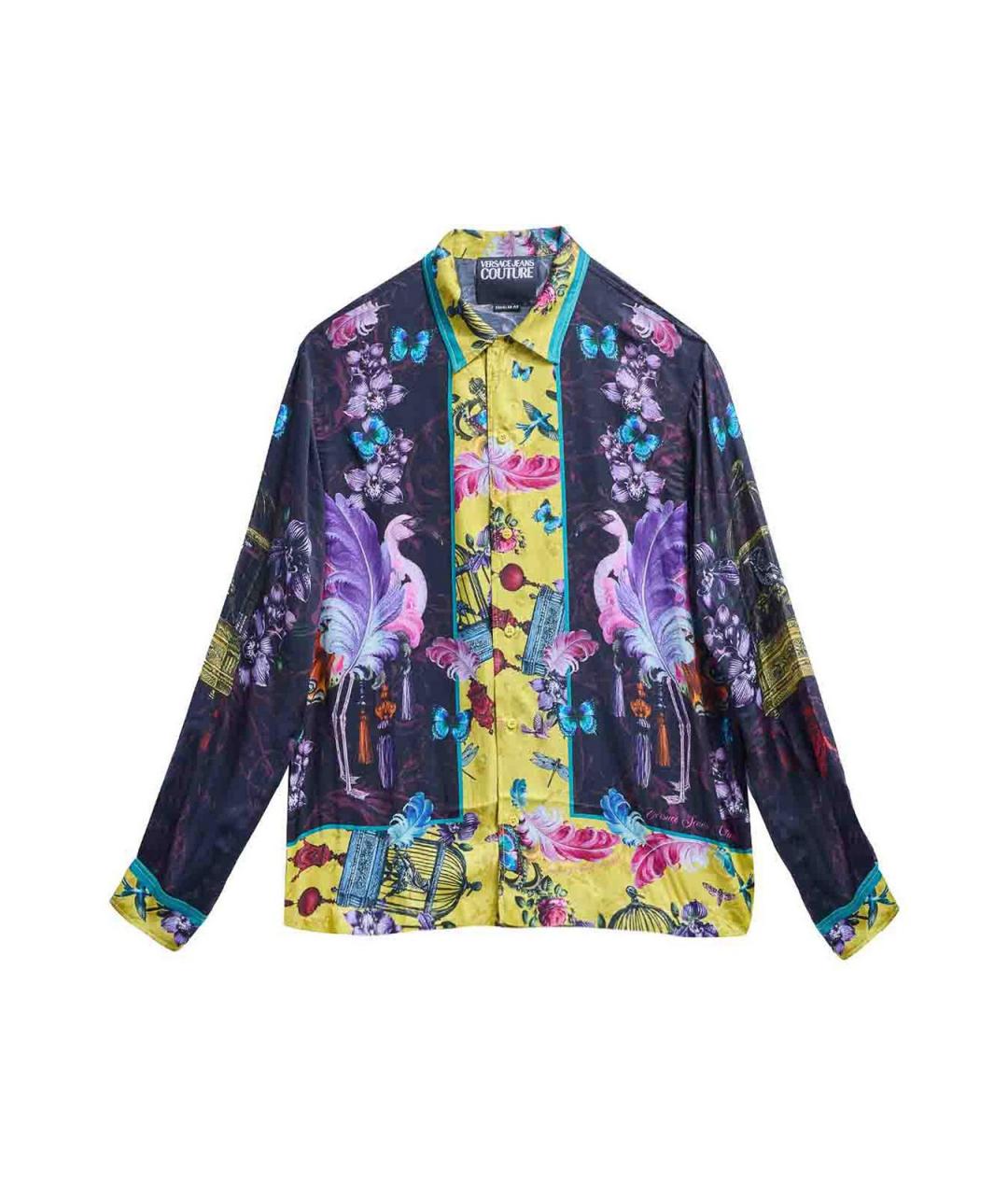 VERSACE JEANS COUTURE Мульти кэжуал рубашка, фото 1