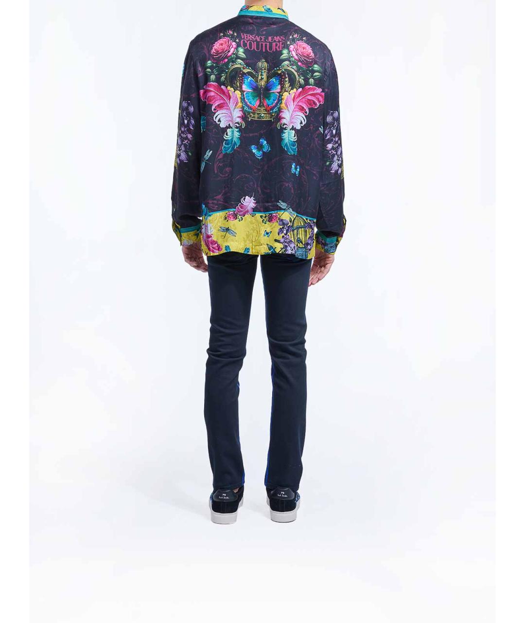 VERSACE JEANS COUTURE Мульти кэжуал рубашка, фото 4
