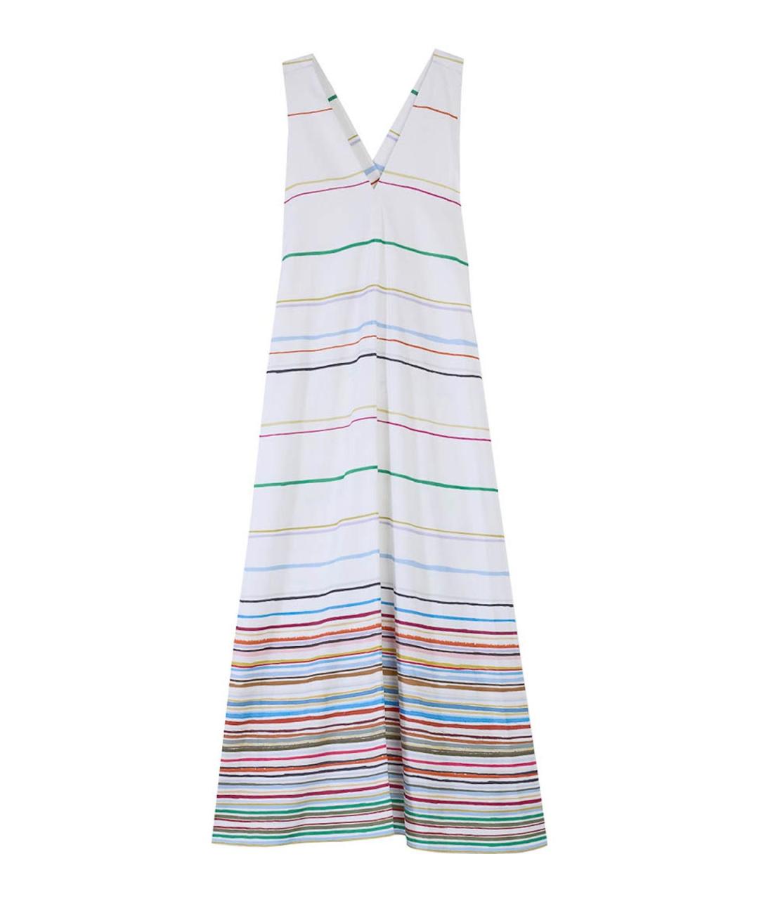 PAUL SMITH Мульти льняное повседневное платье, фото 1