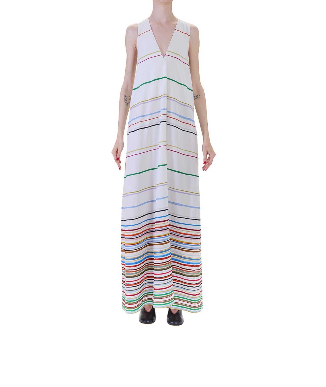 PAUL SMITH Мульти льняное повседневное платье, фото 2