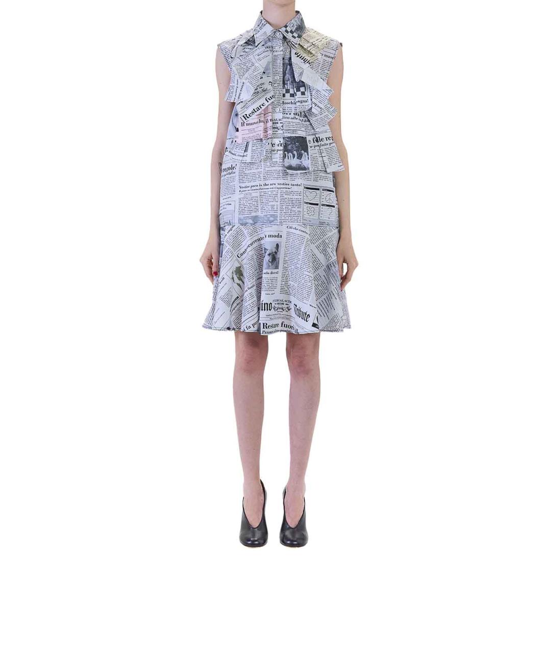MOSCHINO Мульти хлопковое повседневное платье, фото 2