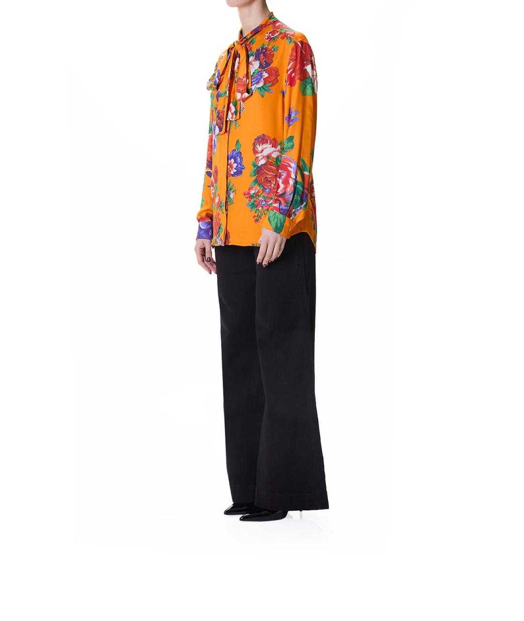 MOSCHINO Мульти вискозная рубашка, фото 3