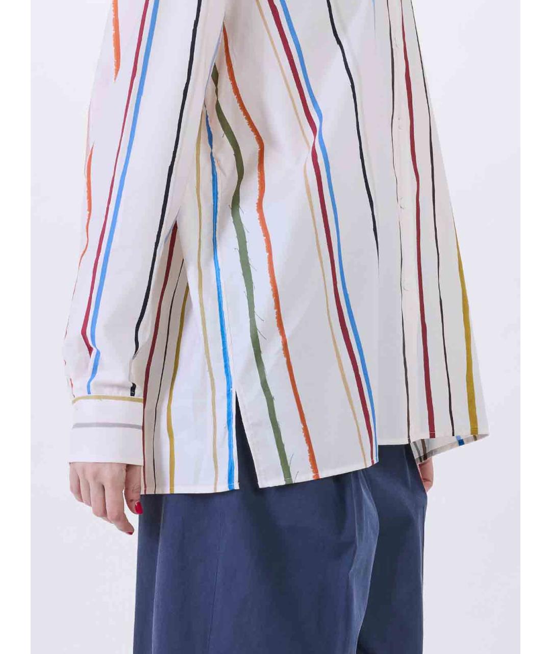PAUL SMITH Мульти хлопковая рубашка, фото 5