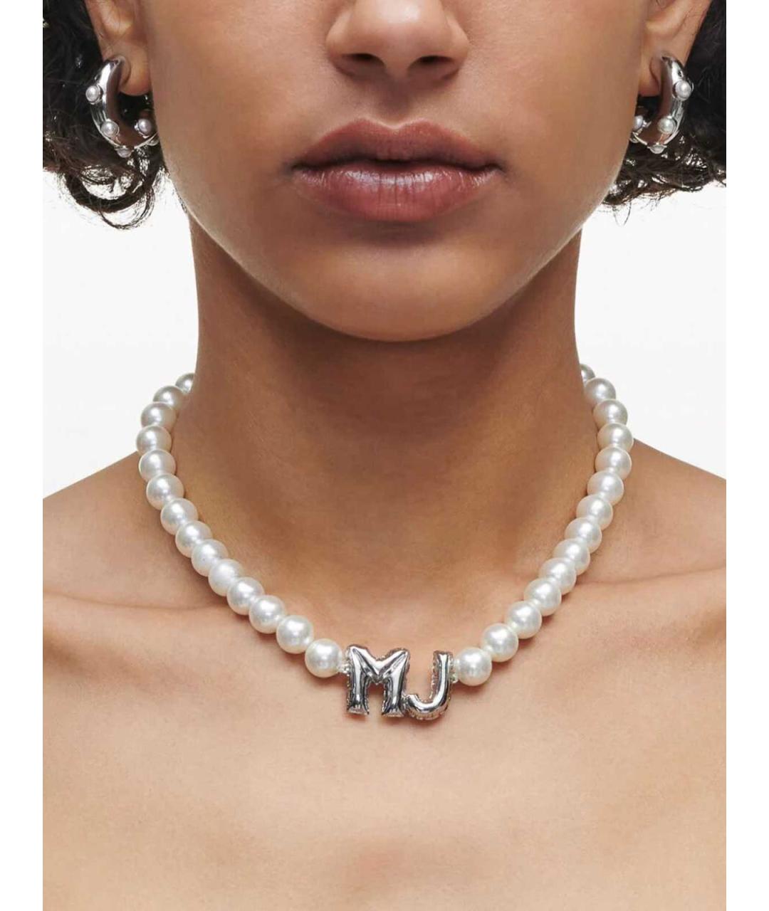 MARC JACOBS Белое жемчужное колье, фото 2