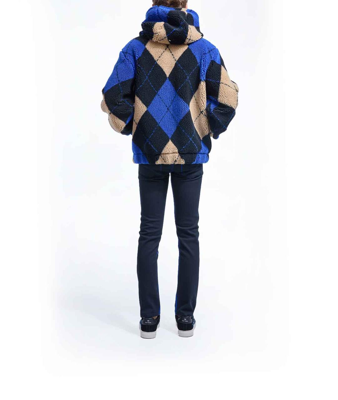 VERSACE JEANS COUTURE Мульти полиэстеровая куртка, фото 4