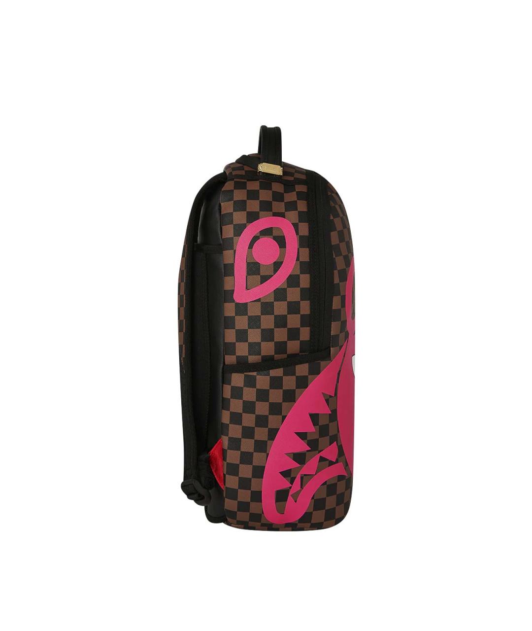 SPRAYGROUND Розовый кожаный рюкзак, фото 3