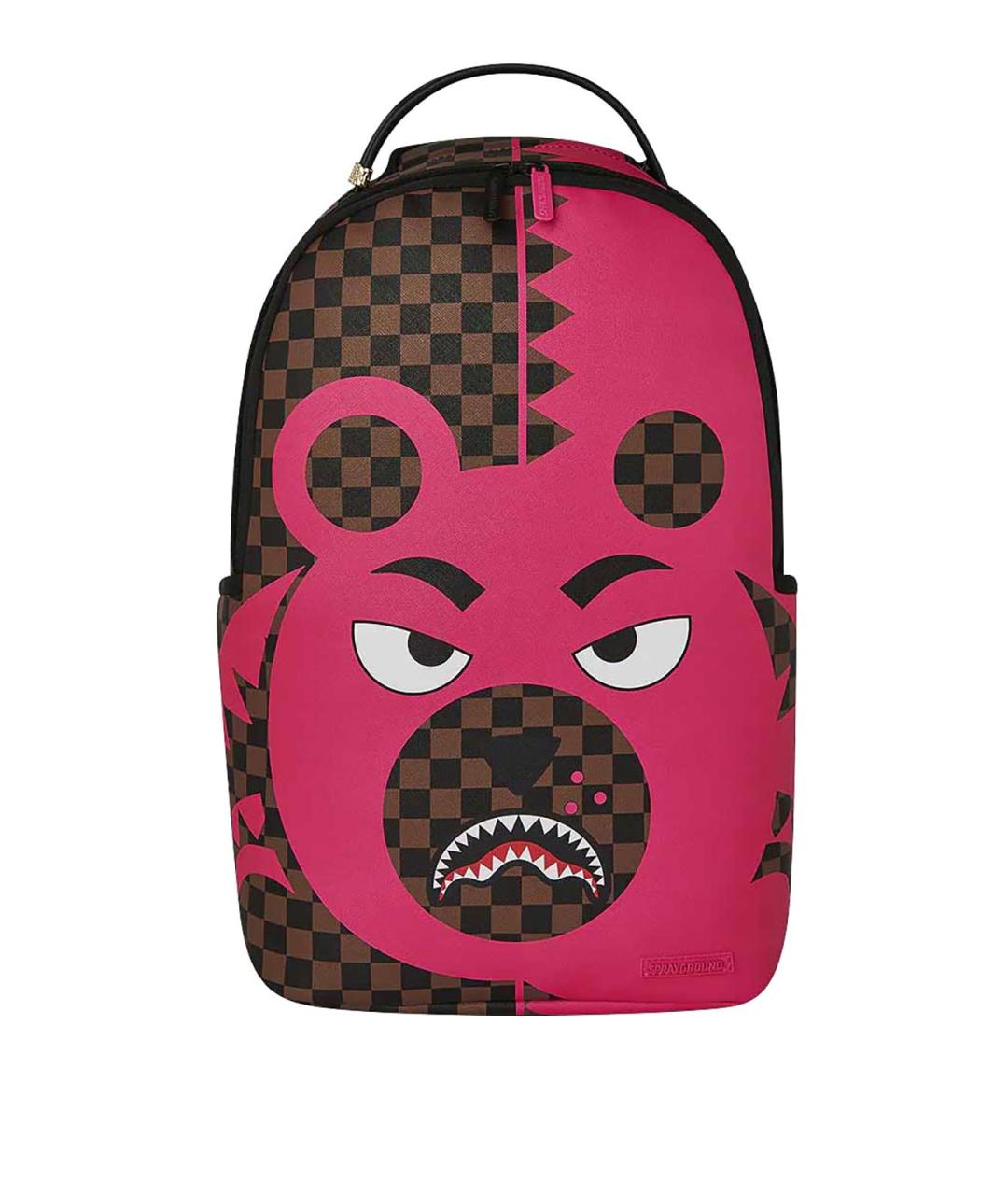 SPRAYGROUND Розовый кожаный рюкзак, фото 1