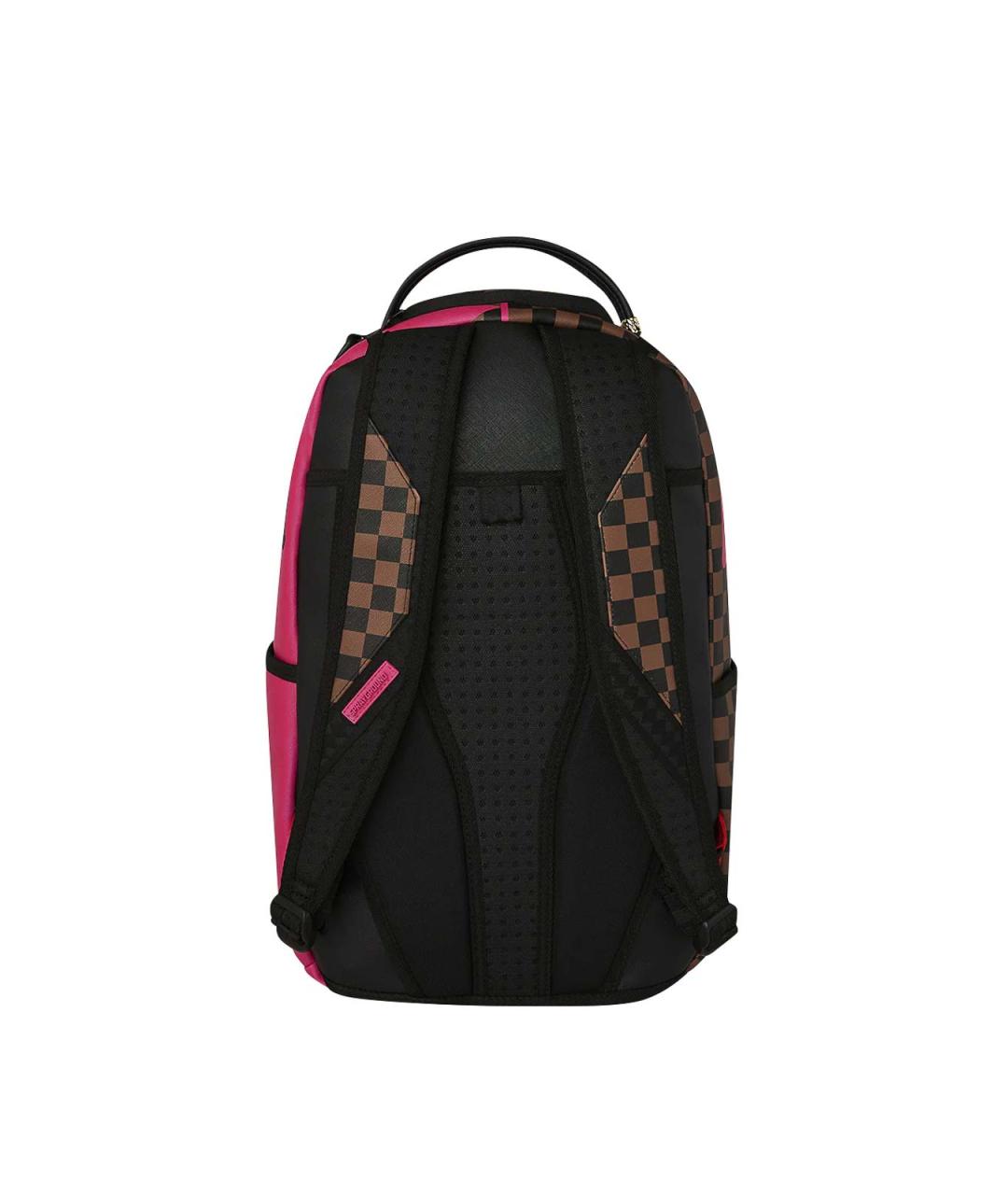 SPRAYGROUND Розовый кожаный рюкзак, фото 4
