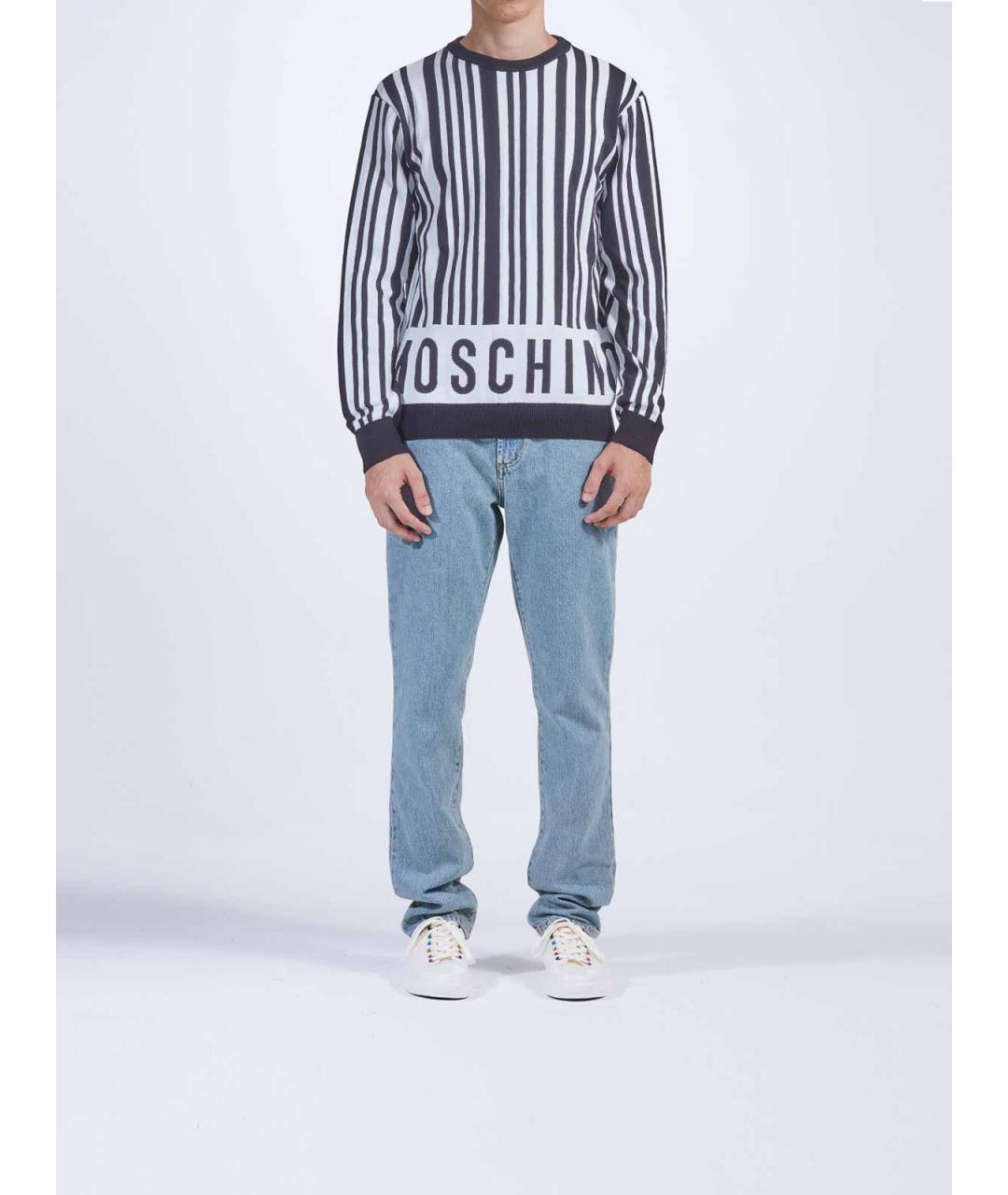 MOSCHINO Мульти хлопковый джемпер / свитер, фото 2