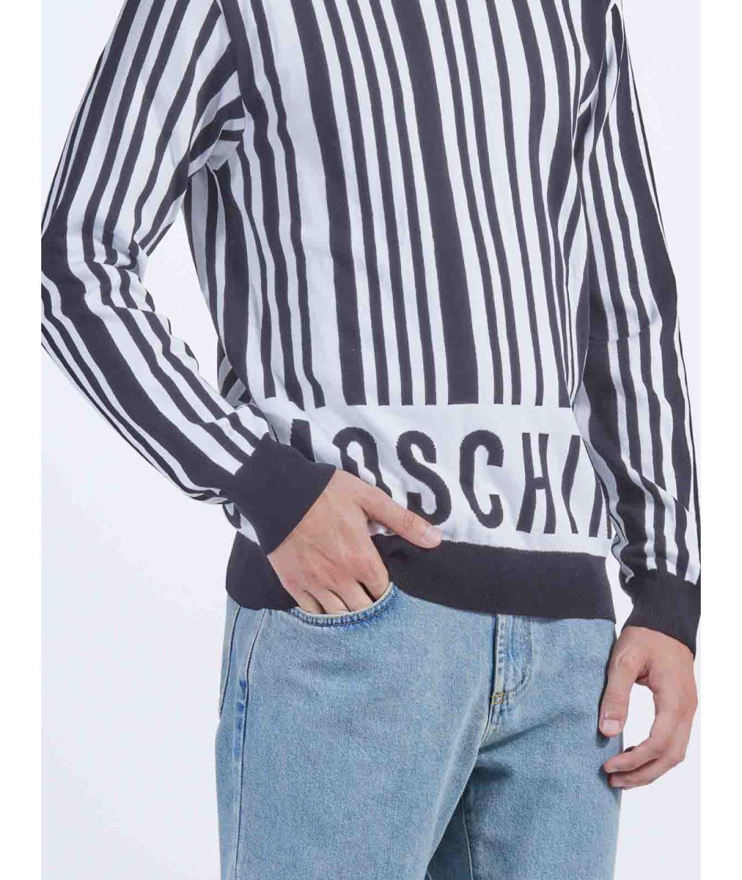 MOSCHINO Мульти хлопковый джемпер / свитер, фото 5