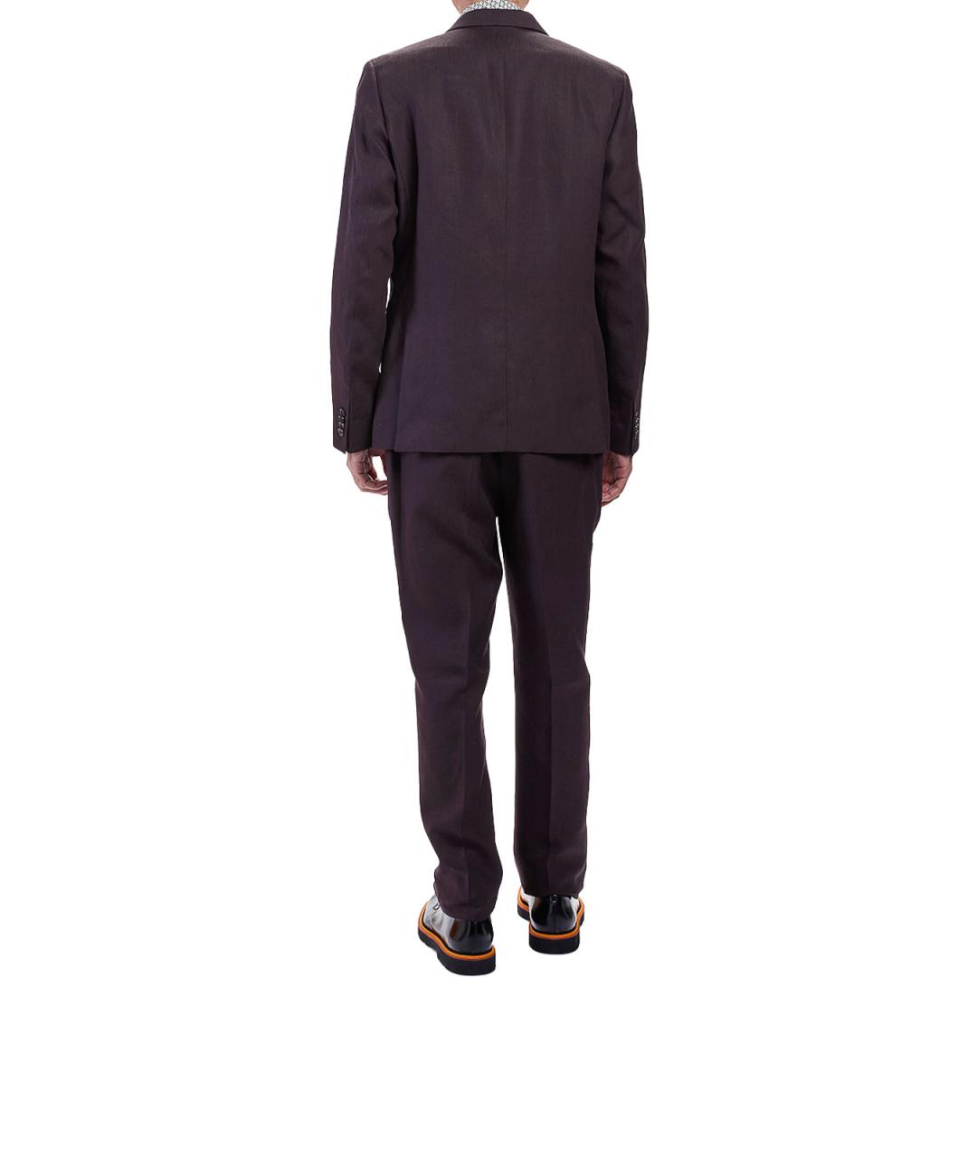 PAUL SMITH Фиолетовый классический костюм, фото 3