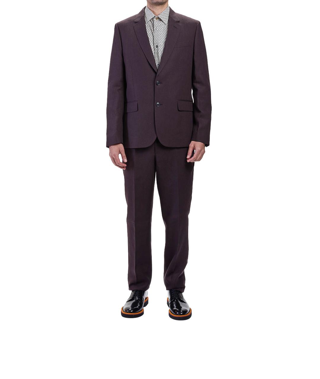 PAUL SMITH Фиолетовый классический костюм, фото 2