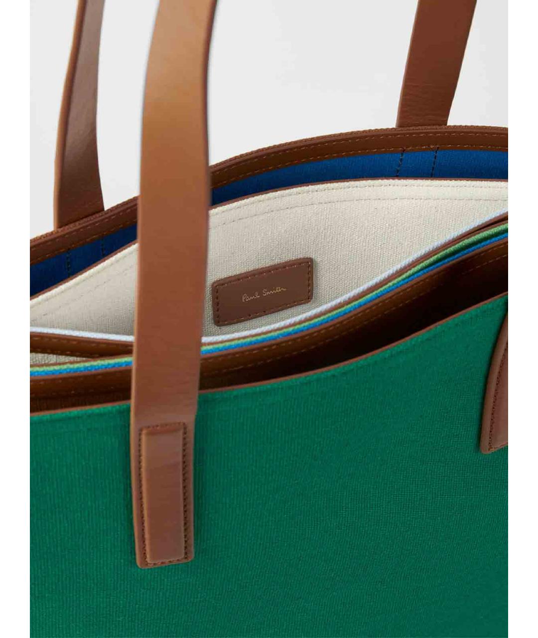 PAUL SMITH Мульти хлопковая сумка тоут, фото 6
