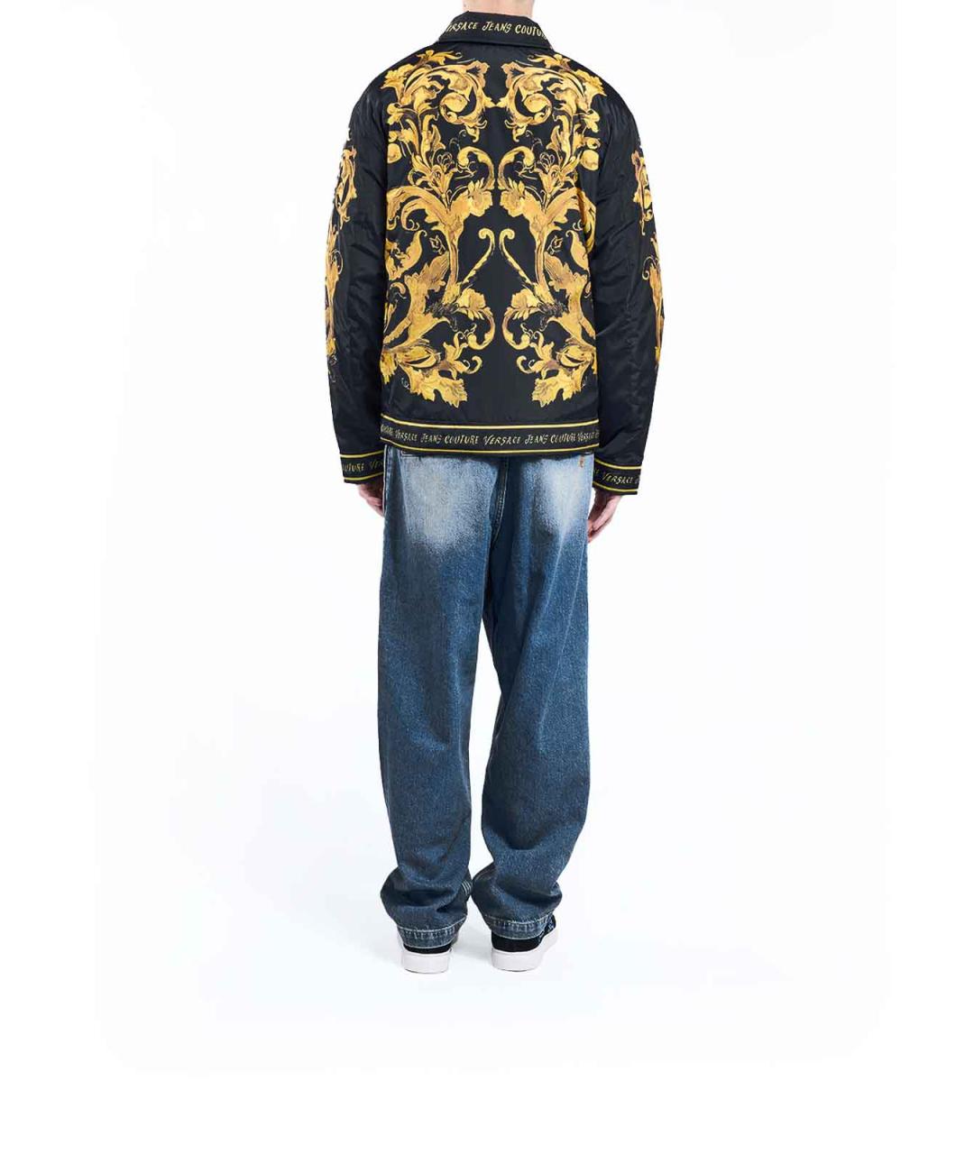 VERSACE JEANS COUTURE Мульти полиэстеровая куртка, фото 4