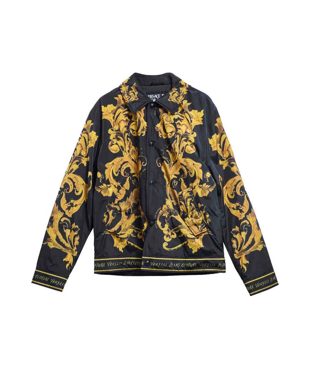 VERSACE JEANS COUTURE Мульти полиэстеровая куртка, фото 1