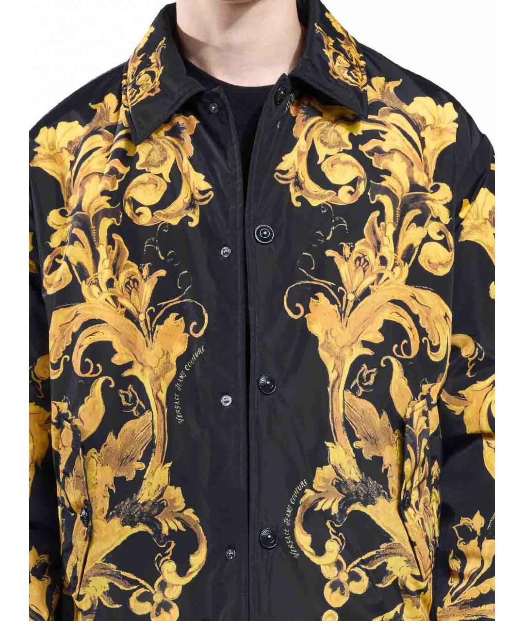 VERSACE JEANS COUTURE Мульти полиэстеровая куртка, фото 6