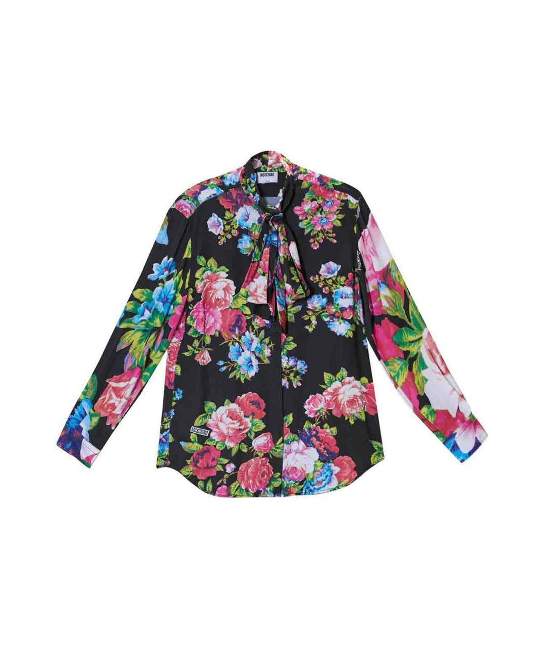 MOSCHINO Мульти вискозная рубашка, фото 1