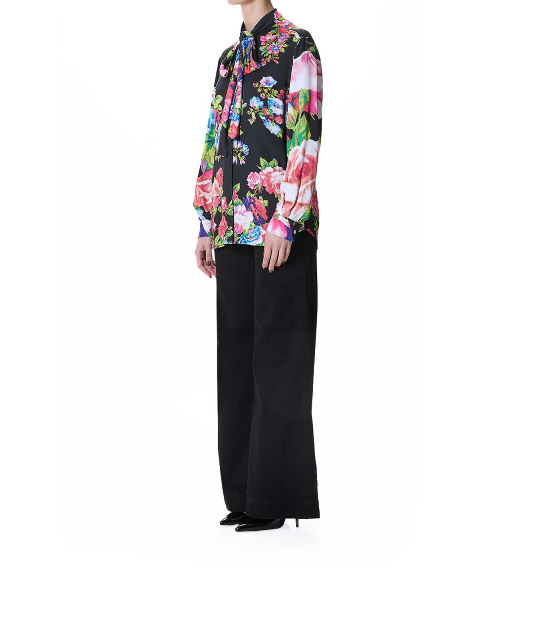MOSCHINO Мульти вискозная рубашка, фото 3
