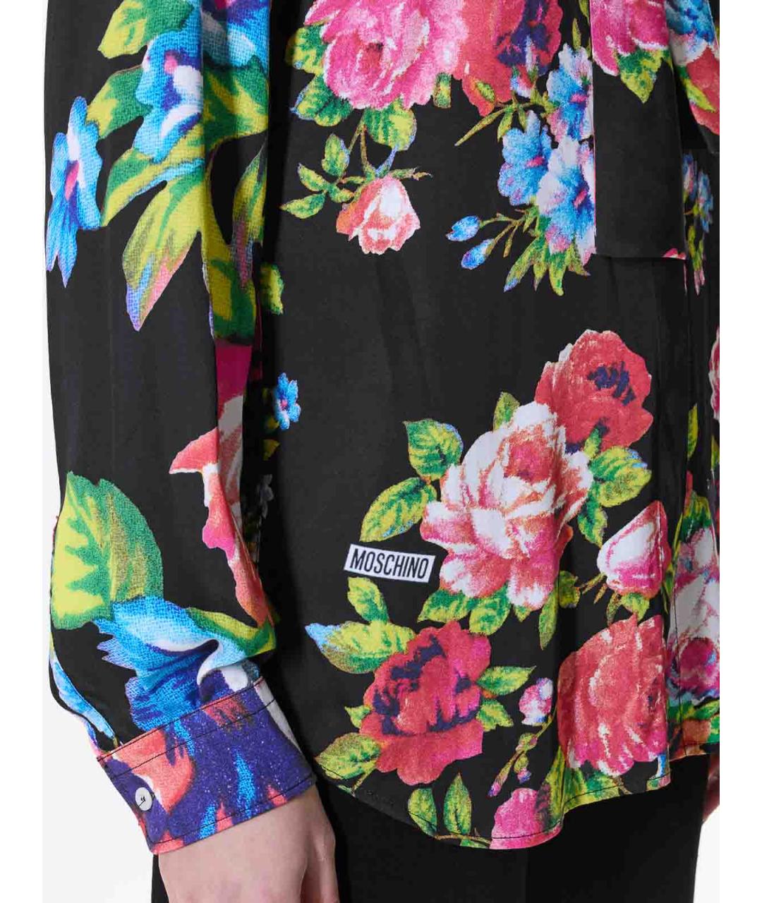 MOSCHINO Мульти вискозная рубашка, фото 5