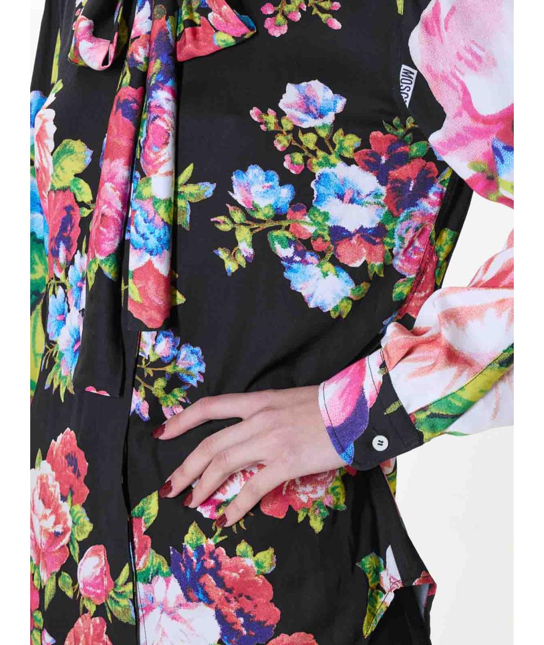 MOSCHINO Мульти вискозная рубашка, фото 6