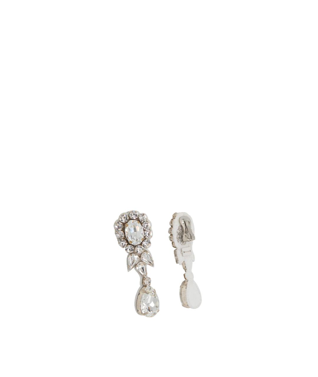 MOSCHINO Серебряные металлические серьги, фото 2