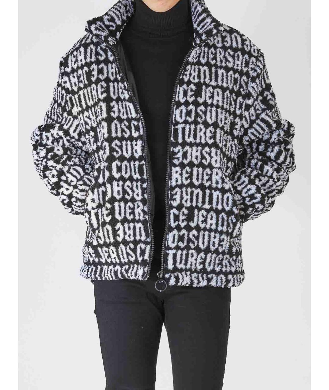 VERSACE JEANS COUTURE Черная куртка, фото 6