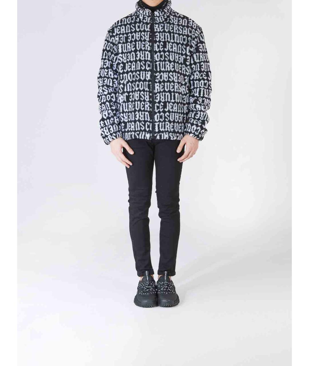 VERSACE JEANS COUTURE Черная куртка, фото 2