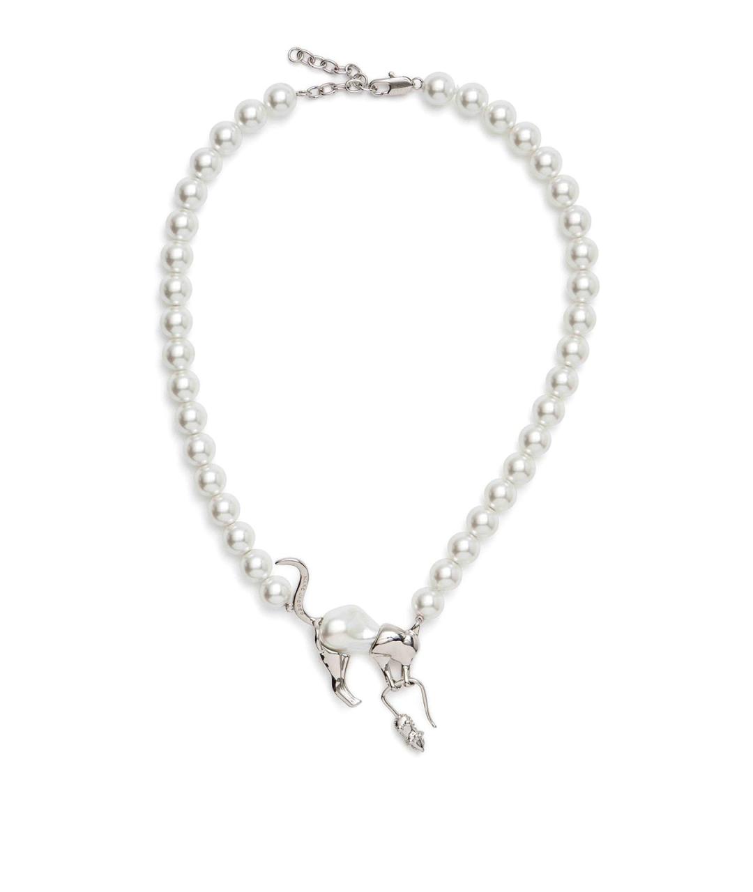 MARC JACOBS Серебряное жемчужное колье, фото 2
