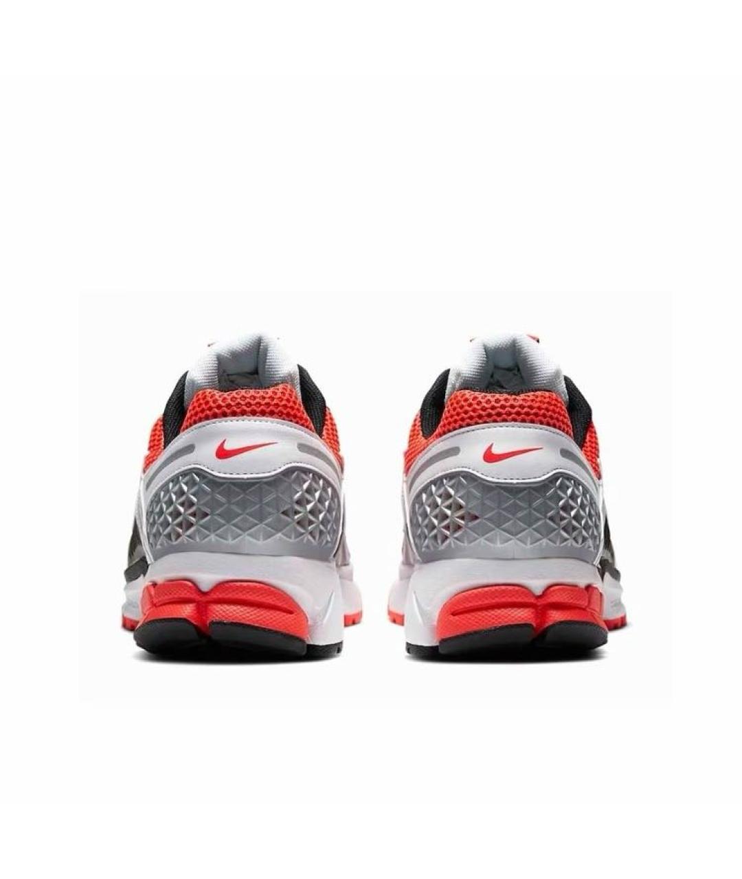 NIKE Красные текстильные низкие кроссовки / кеды, фото 4