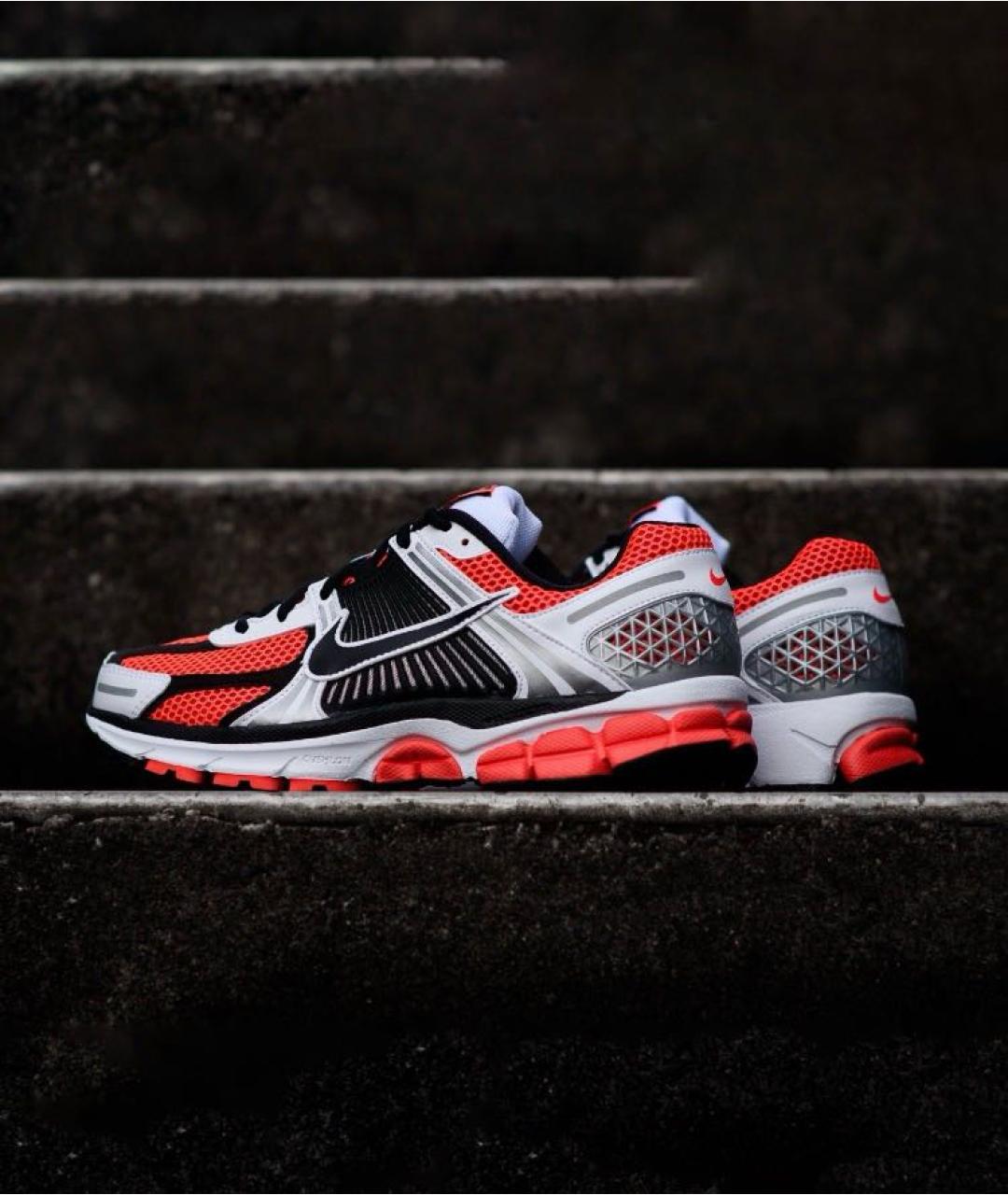 NIKE Красные текстильные низкие кроссовки / кеды, фото 8