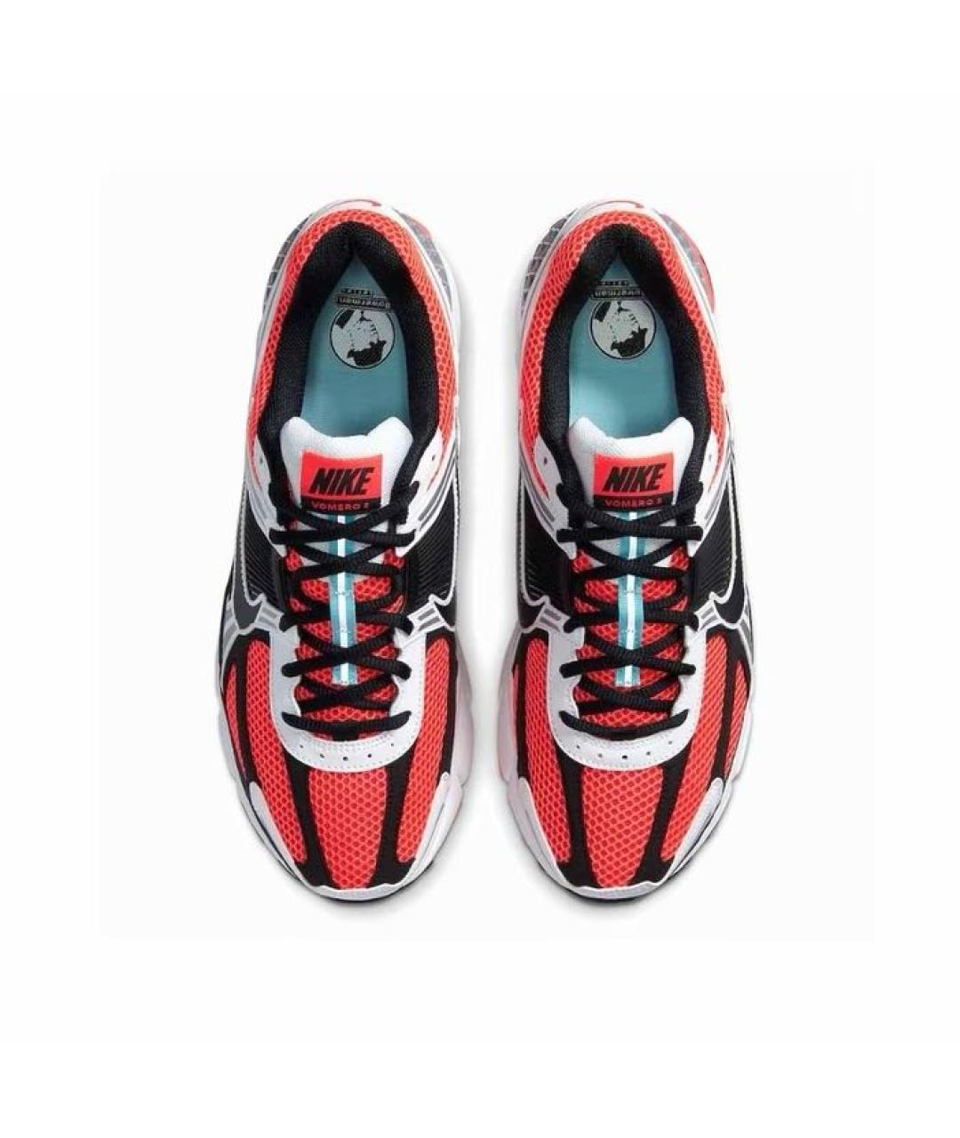 NIKE Красные текстильные низкие кроссовки / кеды, фото 3