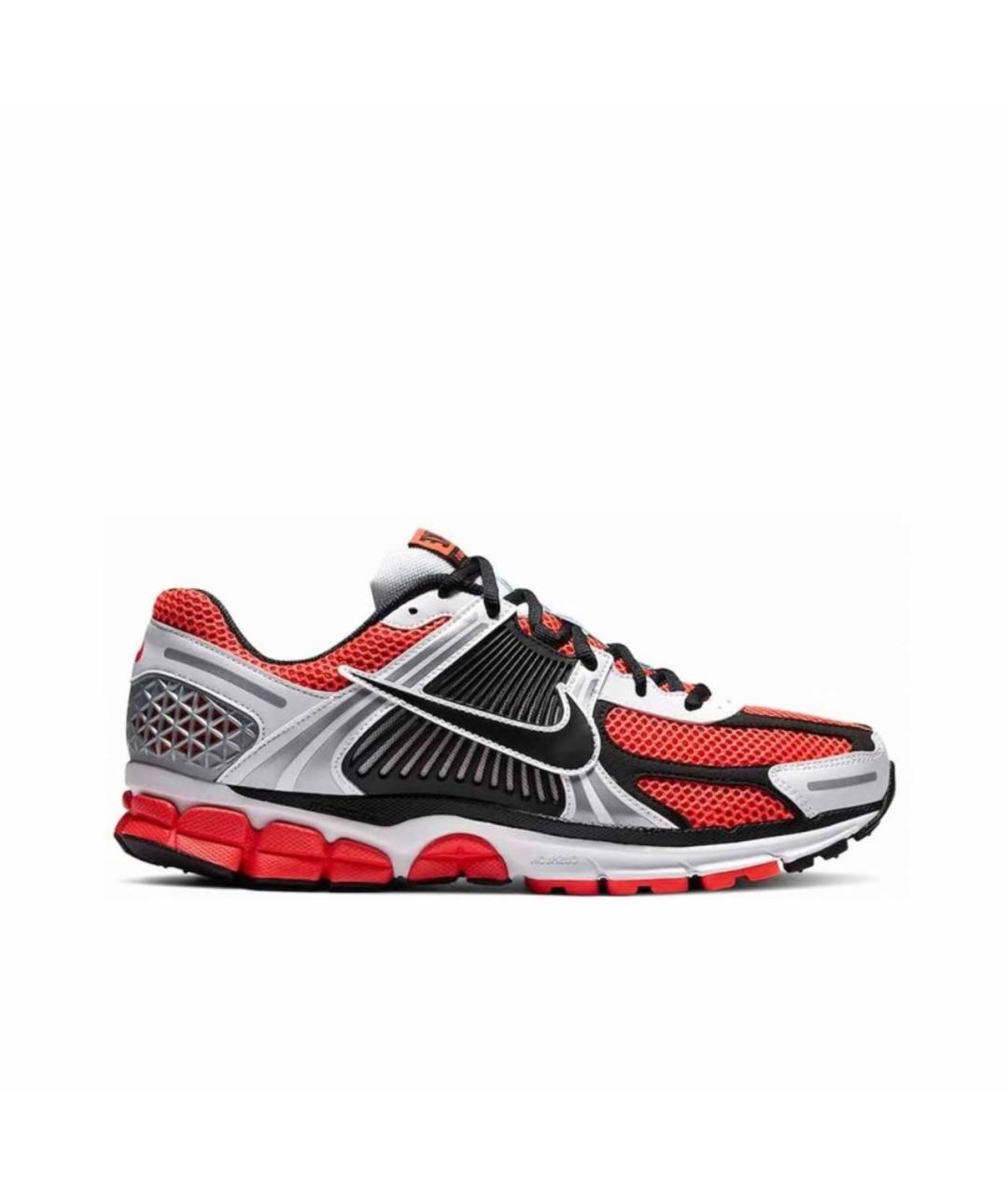 NIKE Красные текстильные низкие кроссовки / кеды, фото 1
