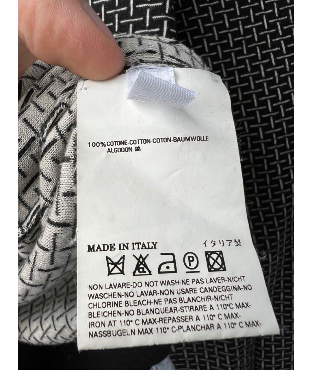 MAISON MARGIELA Черный хлопковый джемпер / свитер, фото 3