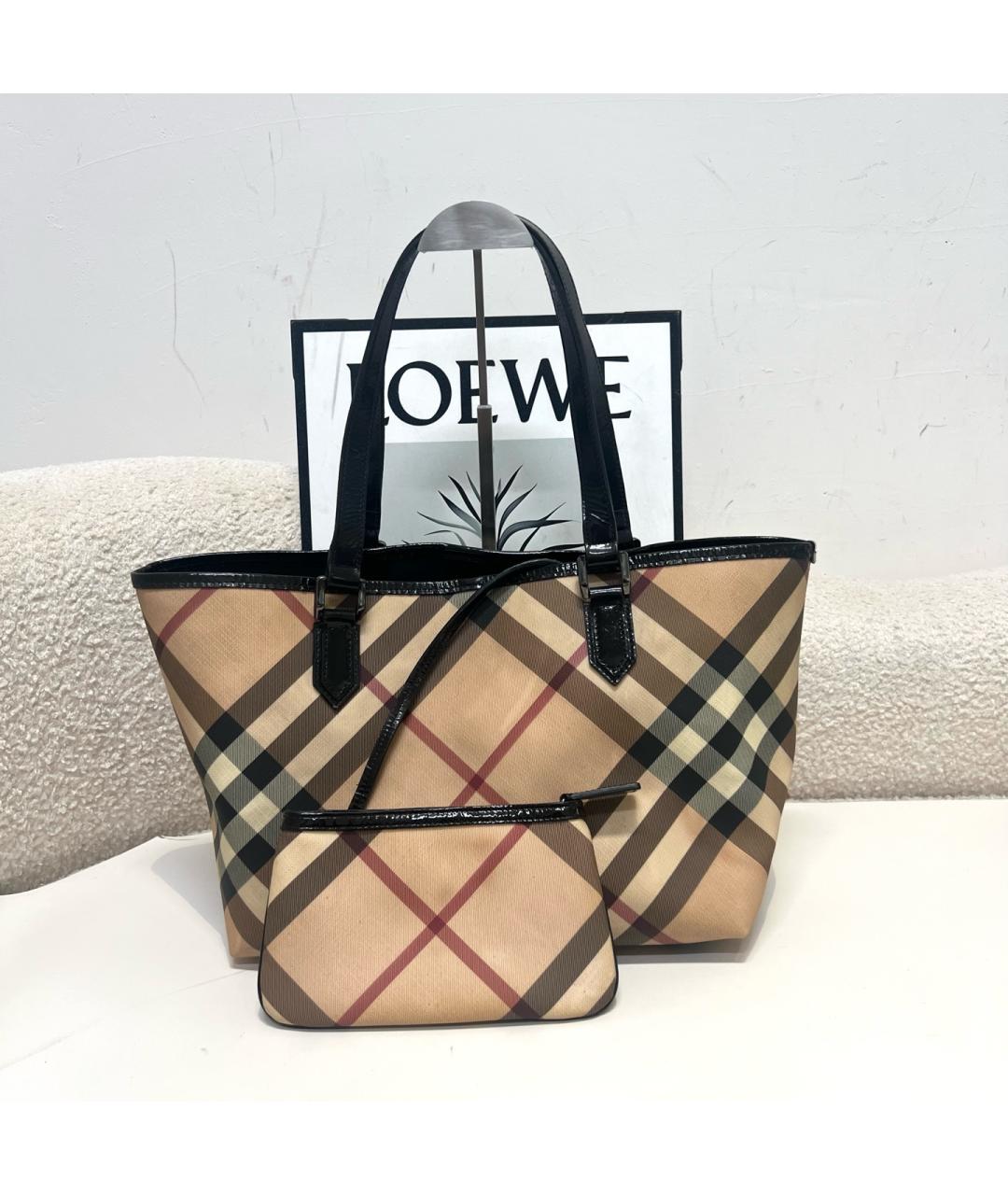 BURBERRY Мульти сумка тоут, фото 4